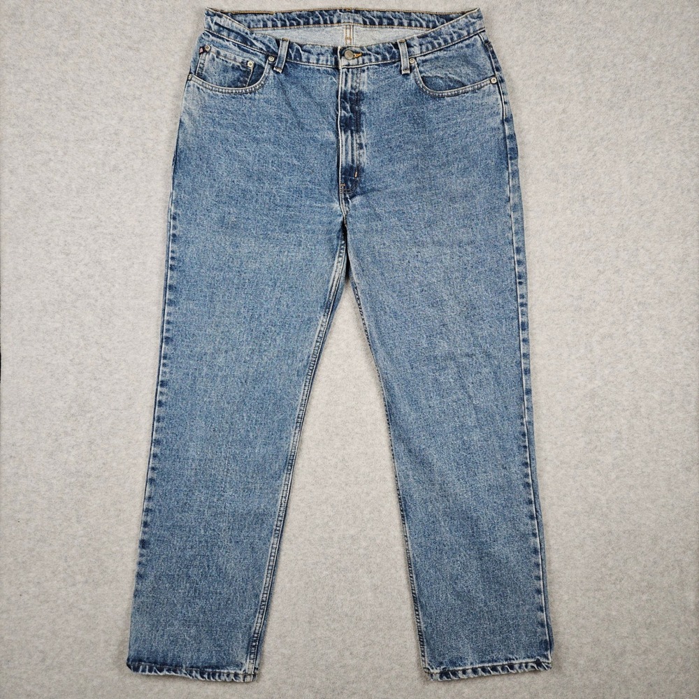 Vintage Ralph Lauren Polo Jeans Co (Men's 40x32) Blue Denim Straight Leg 90s Y2K